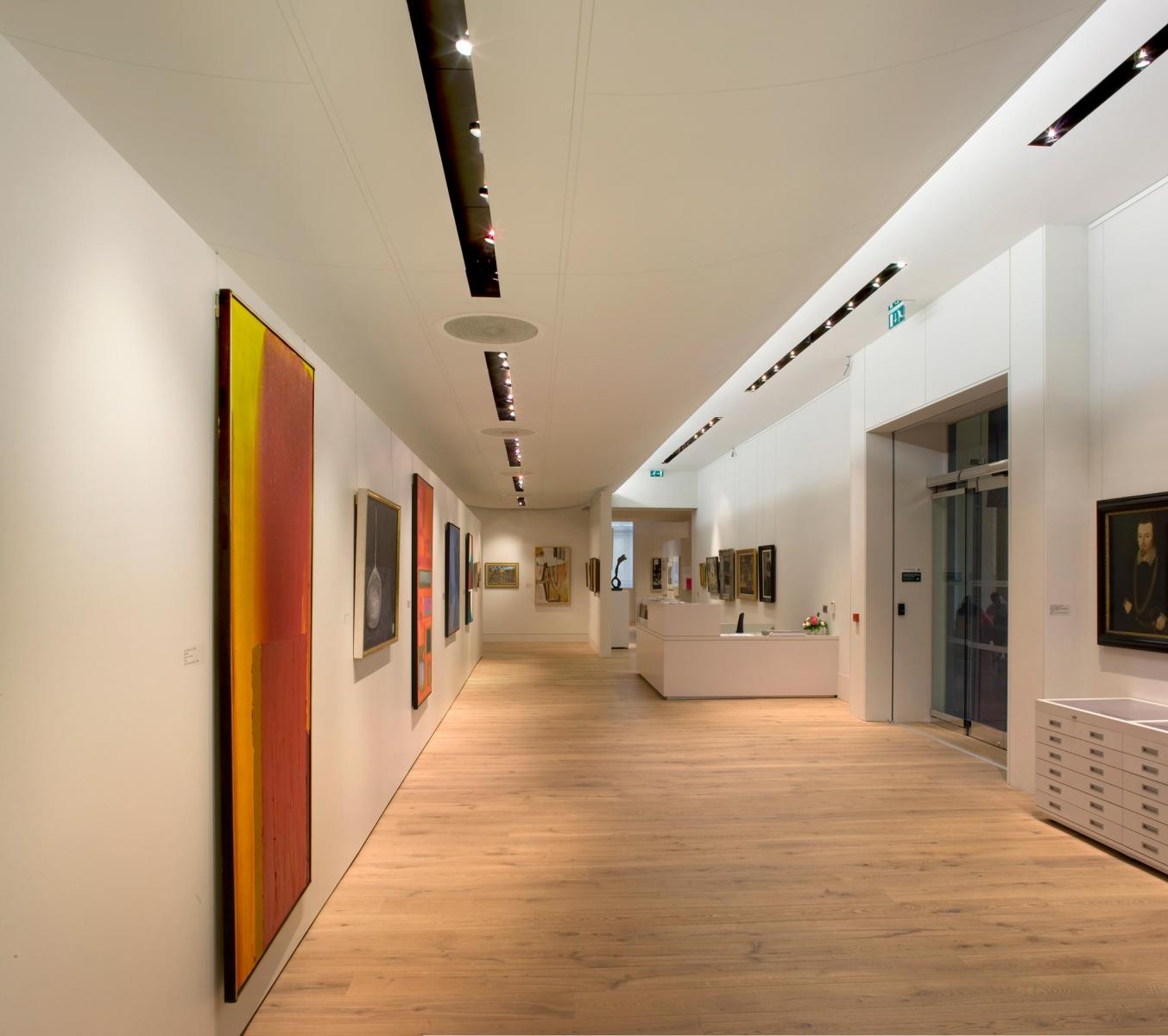 Leeds University Art Gallery, Leeds - Interior view