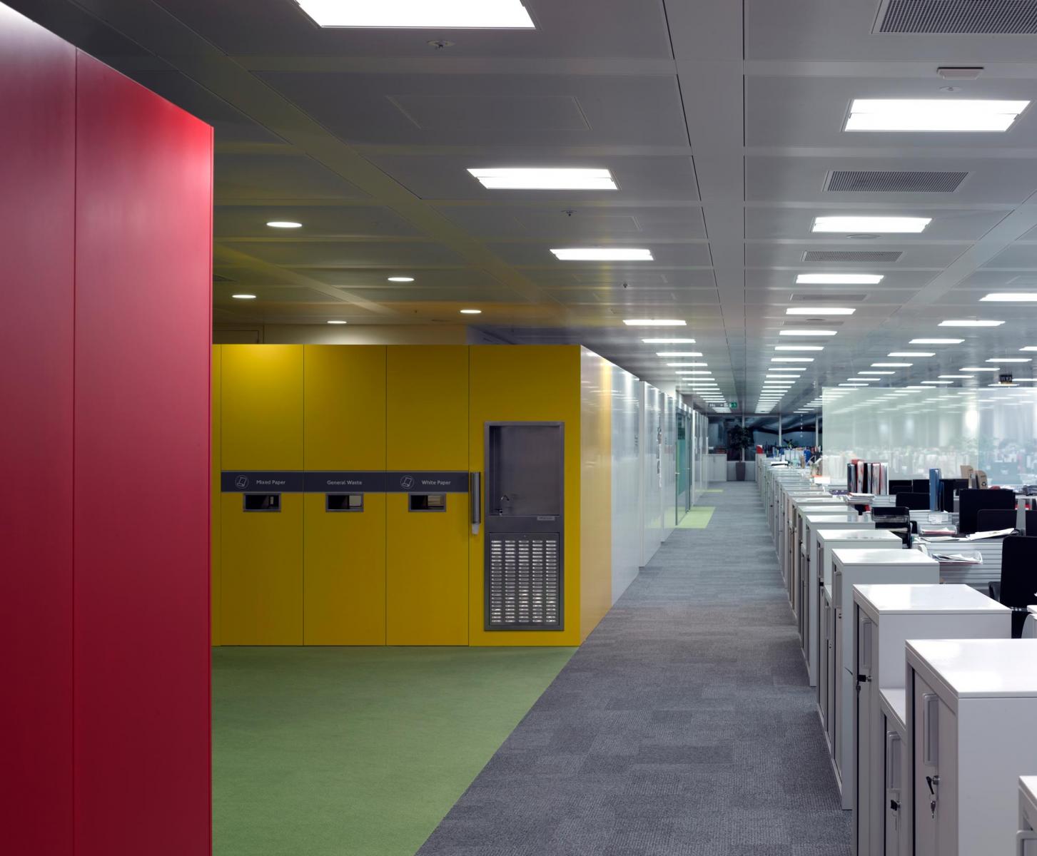 TfL Palestra Building Fitout, London - Office Mini Hub