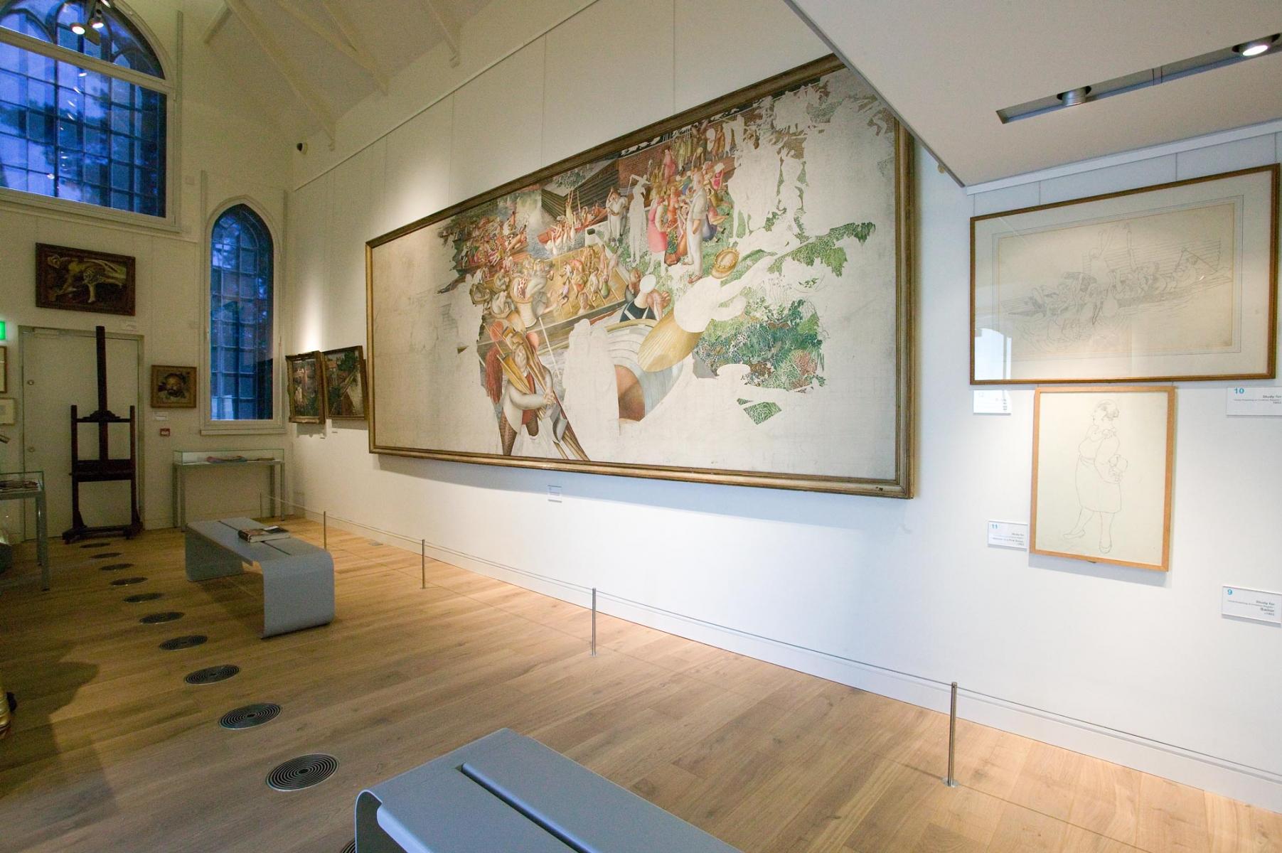 Stanley Spencer  Gallery, Cookham - Gallery interior