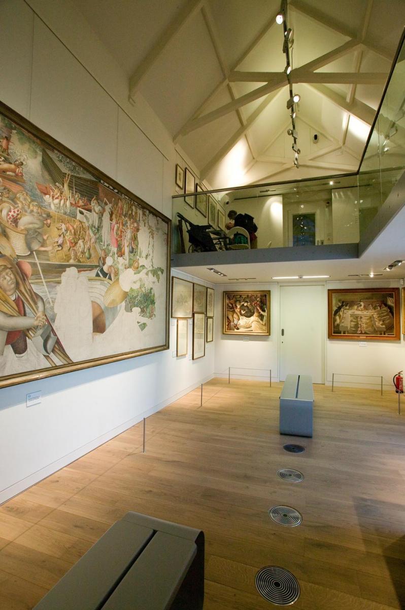 Stanley Spencer  Gallery, Cookham - Gallery interior
