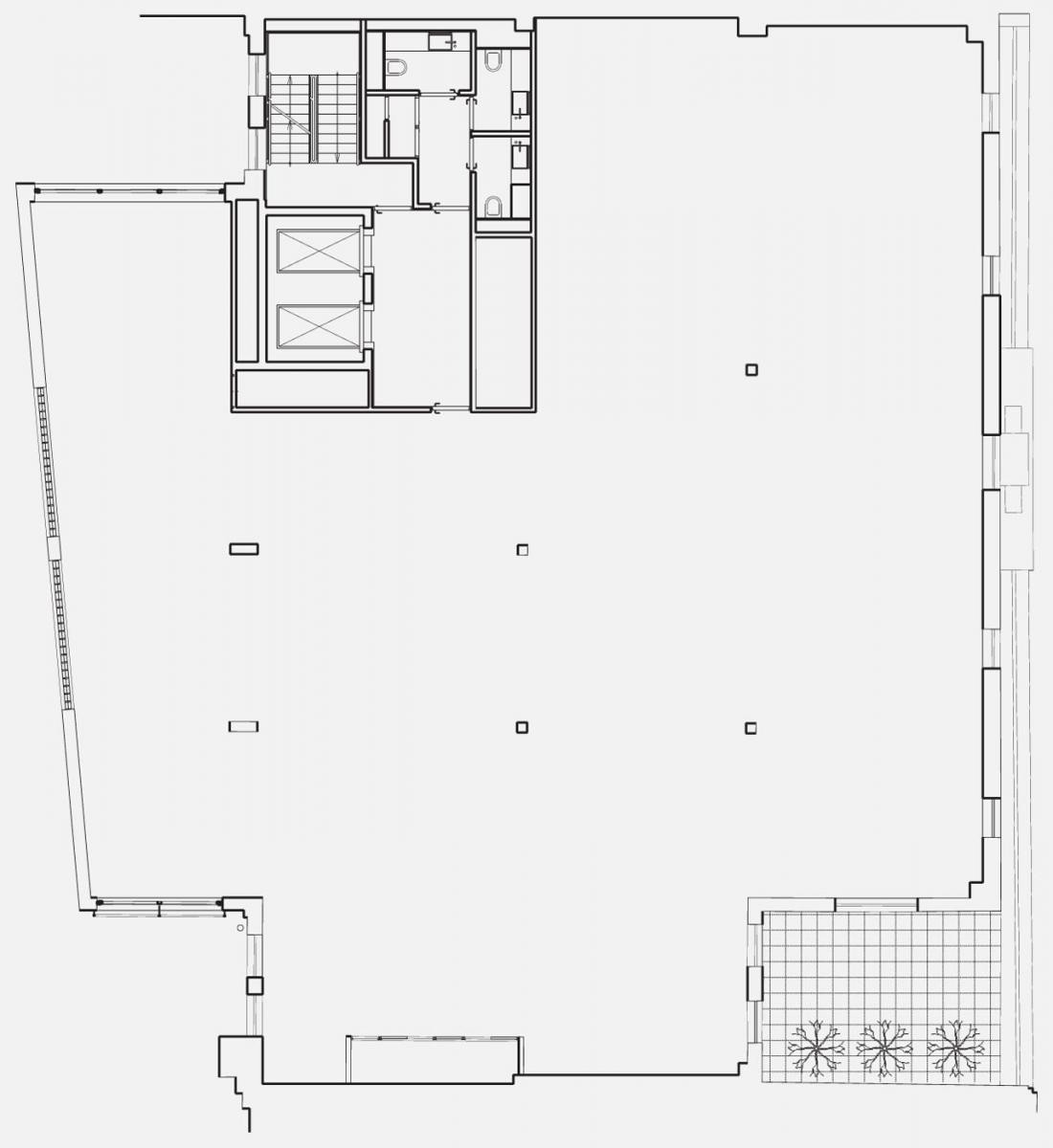 Tokenhouse Yard, City of London - First floor plan