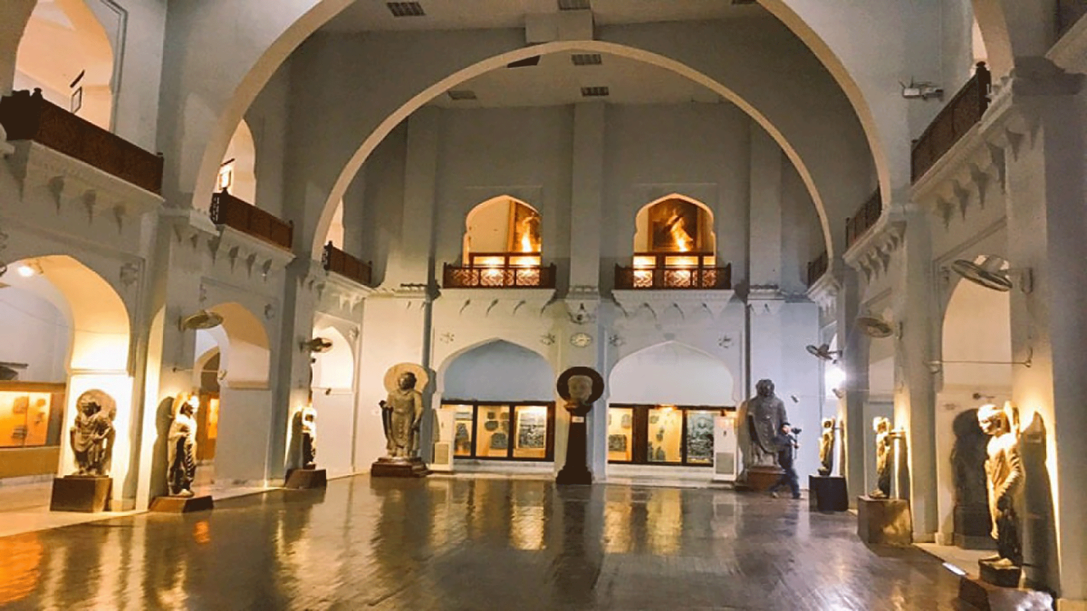 Peshawar Museum Interior Existing View, Pakistan