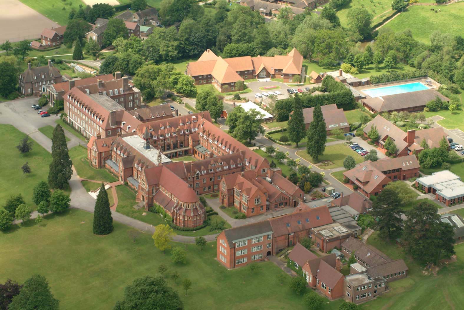 Cranleigh School Masterplan 01 Ariel View