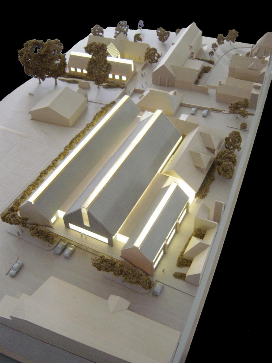 Cranleigh School Masterplan 03 Model