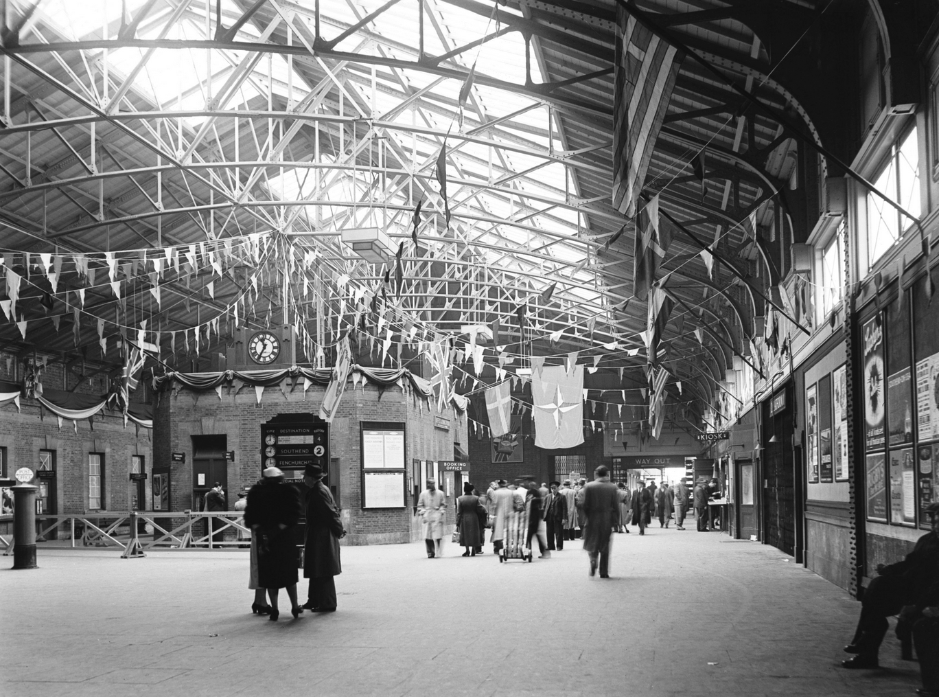 Ticket Hall in c. 1950