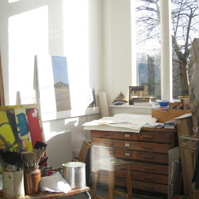 Cranleigh Art Department, Cranleigh, Surrey - Interior of Art Room